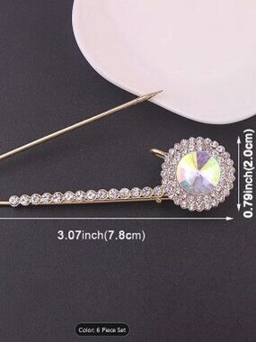 Brooch / Lapel Pin ~ Diamond Crystals DP-1630